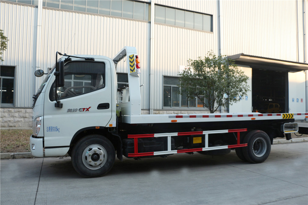 福田奧鈴一拖二藍牌清障車