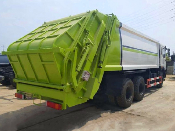 東風(fēng)T5國六后雙橋20方壓縮式垃圾車