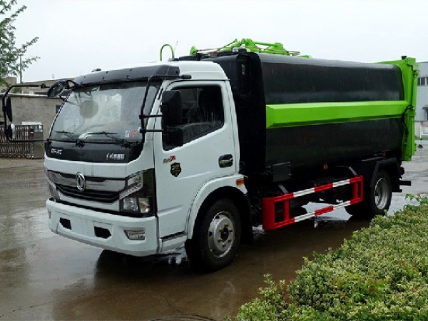 東風多利卡國六8方側裝壓縮垃圾車