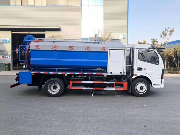 東風K7凱普特3.6水/4.8塵 8噸清洗吸污車(國六)