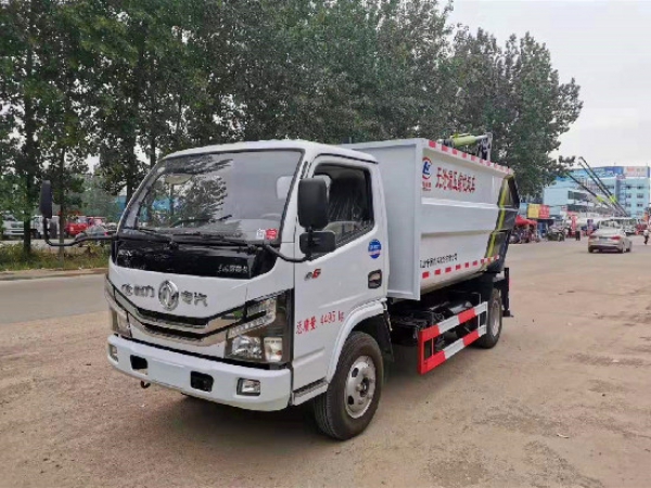 	東風小多利卡國六藍牌無泄漏自裝卸（掛桶）式垃圾車