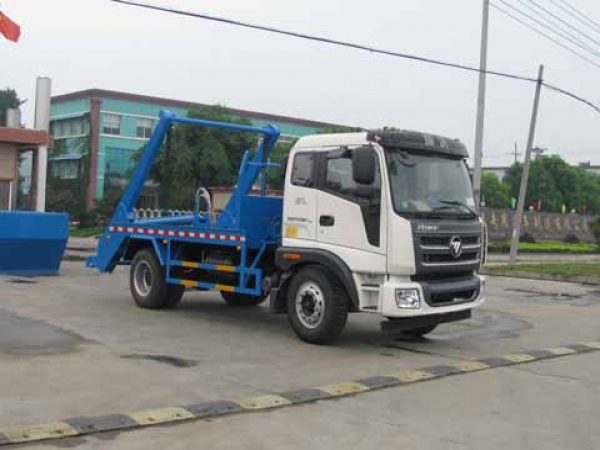 福田瑞沃?jǐn)[臂式垃圾車(8-10方)