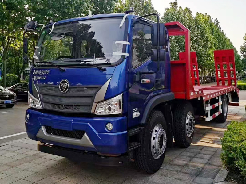 （國六）福田瑞沃小三軸平板運輸車