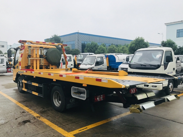 重汽豪沃平板清障車