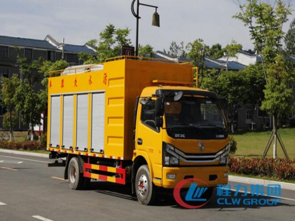 東風(fēng)大多利卡8方污水處理車，凈化車程力廠家直供