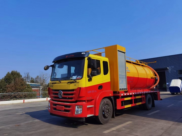 東風錦程15方清洗吸污車