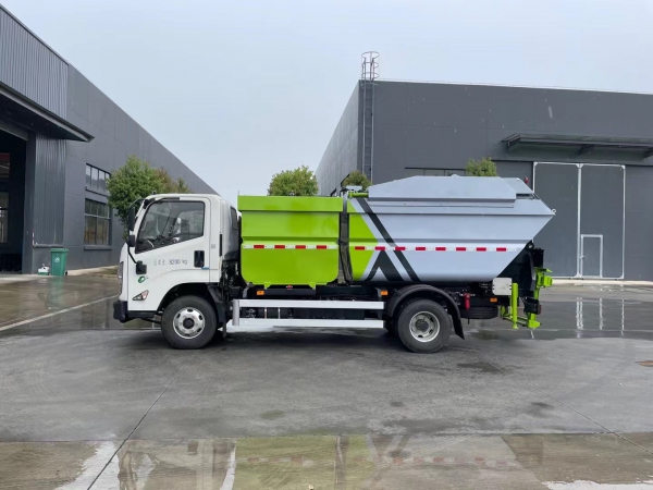 江鈴雙倉垃圾車，垃圾分類運(yùn)輸車